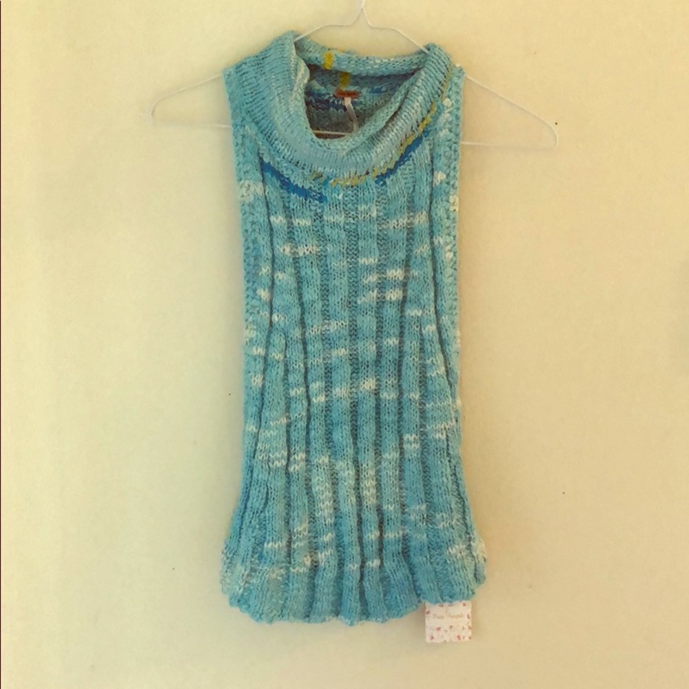 Free People sleeveless turtleneck
